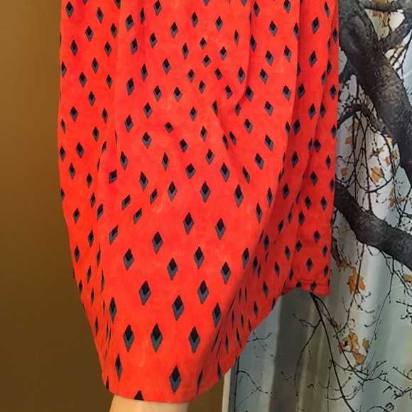 (3 for 18$) Roxy Orange strapless dress - Picture 5 of 8